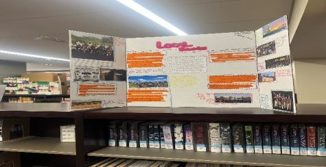 Journalism students from Ms. Dalys, Ms. OMalleys and Mr. Frankfothers classes created exhibits for all four years of high school for the class of 2023!