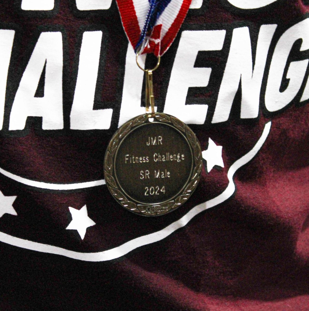 The medals for the 2024 Crossfit Challenge.