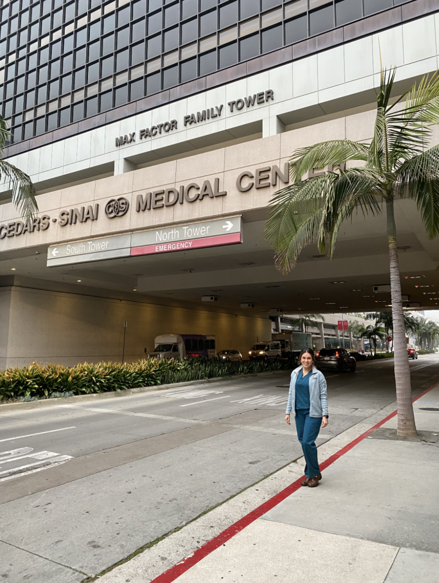 Esmeralda Cortez works as a nurse
