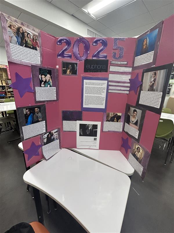 Eliza Zamora's senior memory museum on Euphoria.