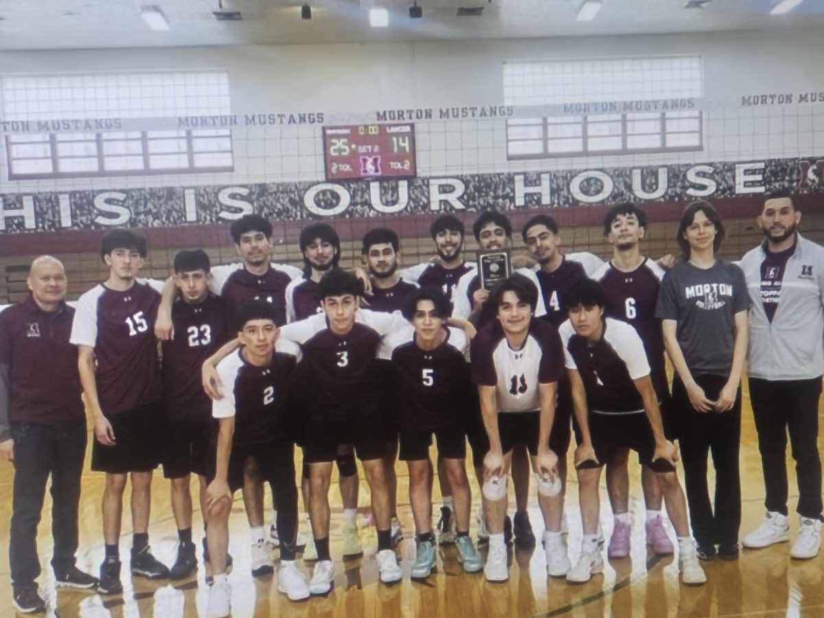Boys volleyball team of 2024.
