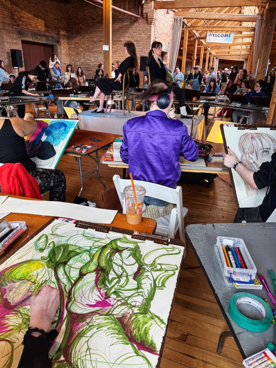 Students will compete in figure drawing with other students from the Chicago area. 